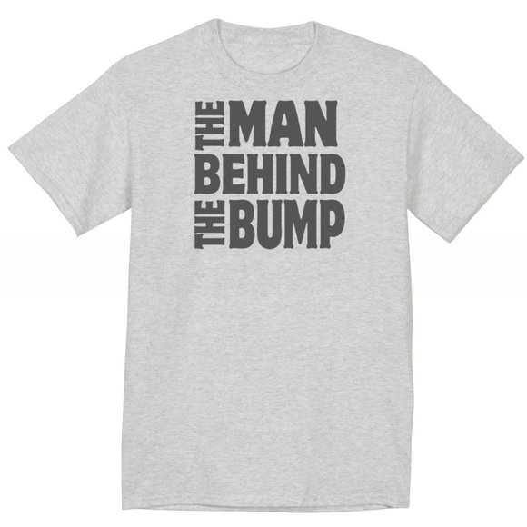 THE MAN BEHIND THE BUMP, NEW DAD TEE T-2054 - Picture 3 of 3